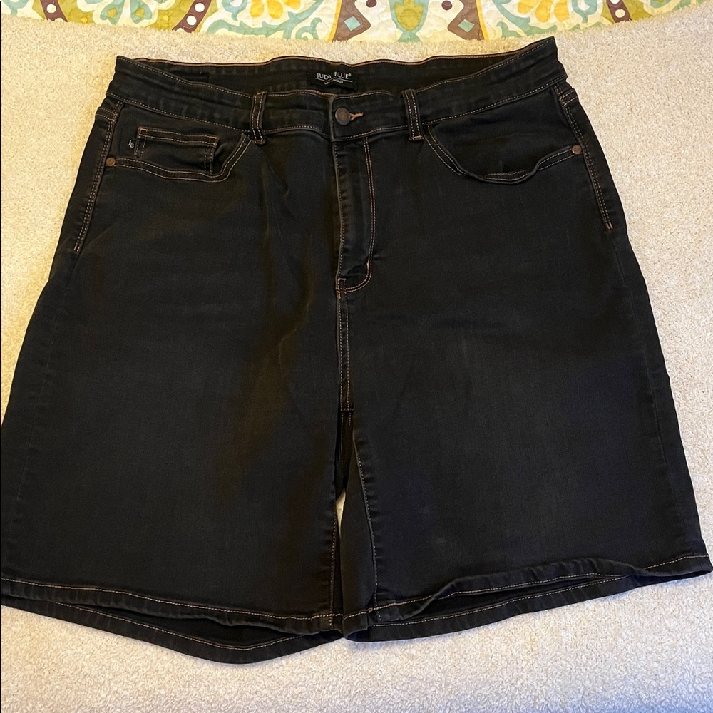 Judy Blue Dark Denim Shorts